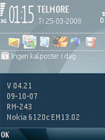 New firmware v4.21 has been released for the Nokia 6120 Classic - gersbo.dk