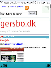 gersbo.dk website - with Mowser - gersbo.dk